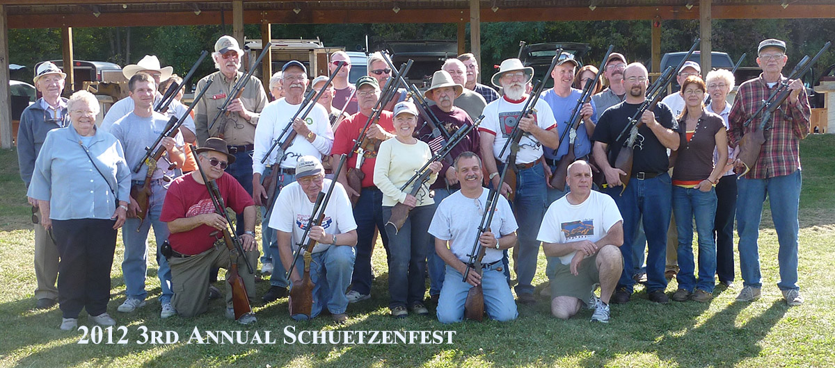 Photo of participants in the 2012 Schuetzenfest