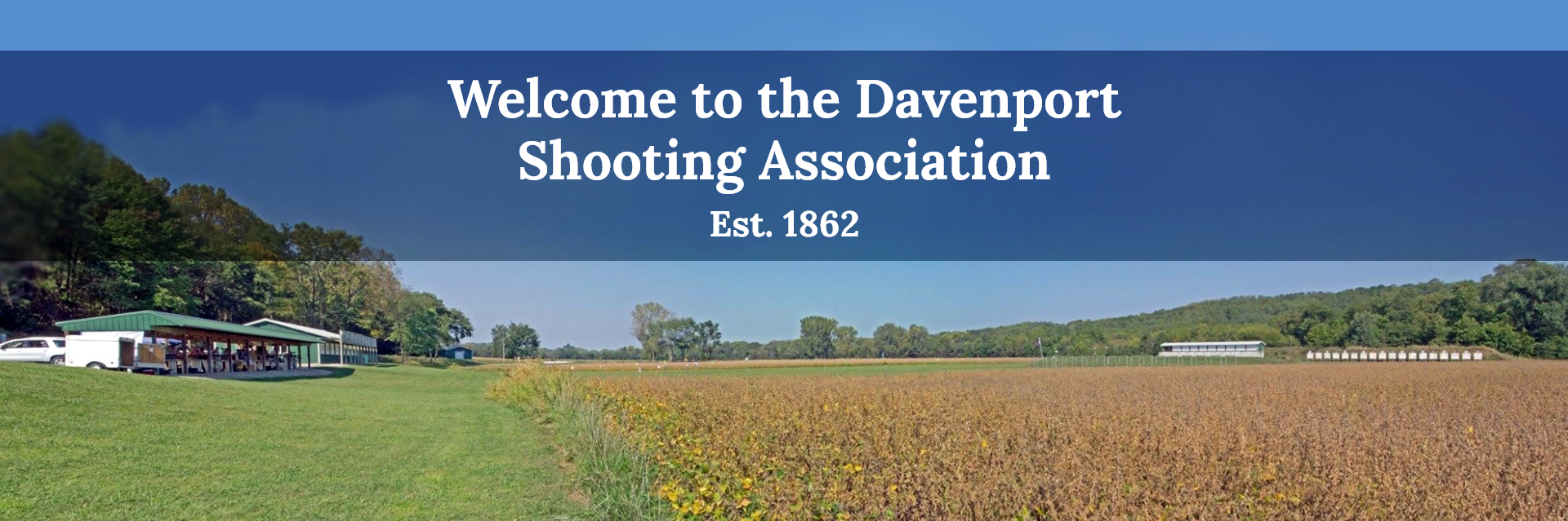 Photo of the Davenport Shooting Association firing range