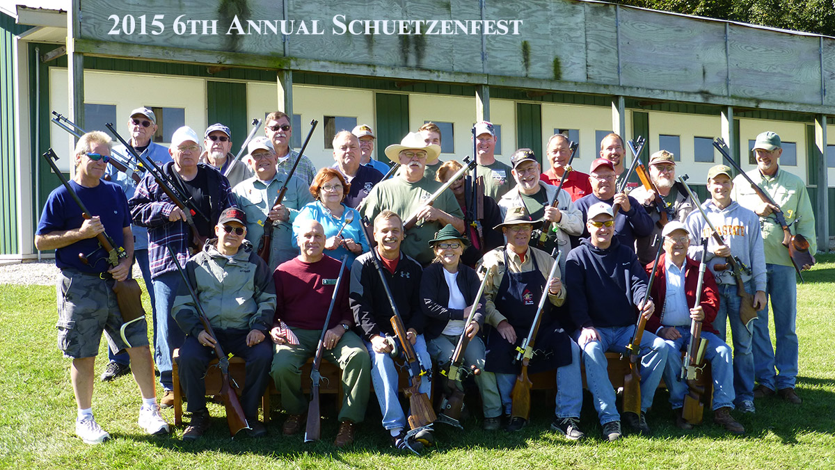 Photo of participants in the 2015 Schuetzenfest