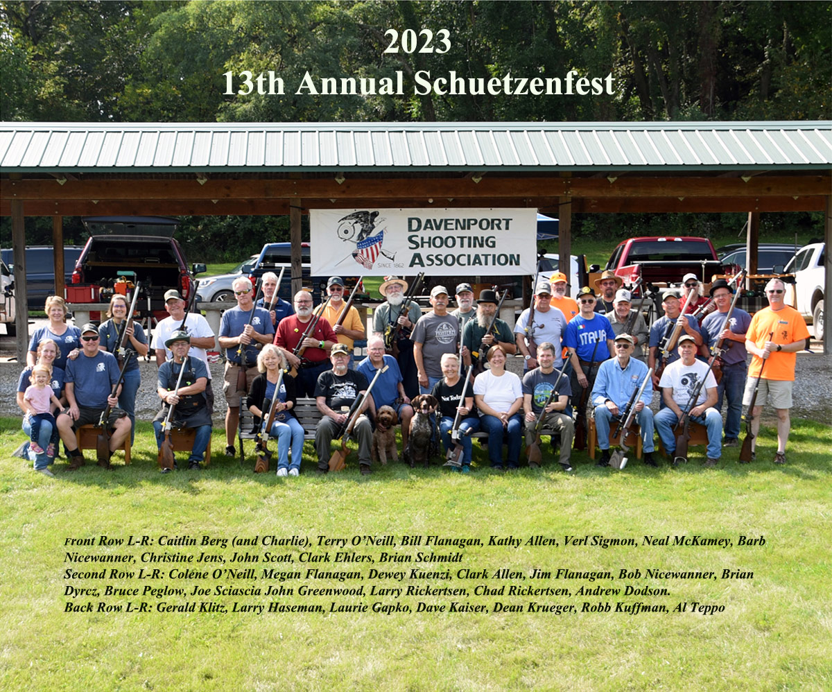 Photo of participants in the 2023 Schuetzenfest